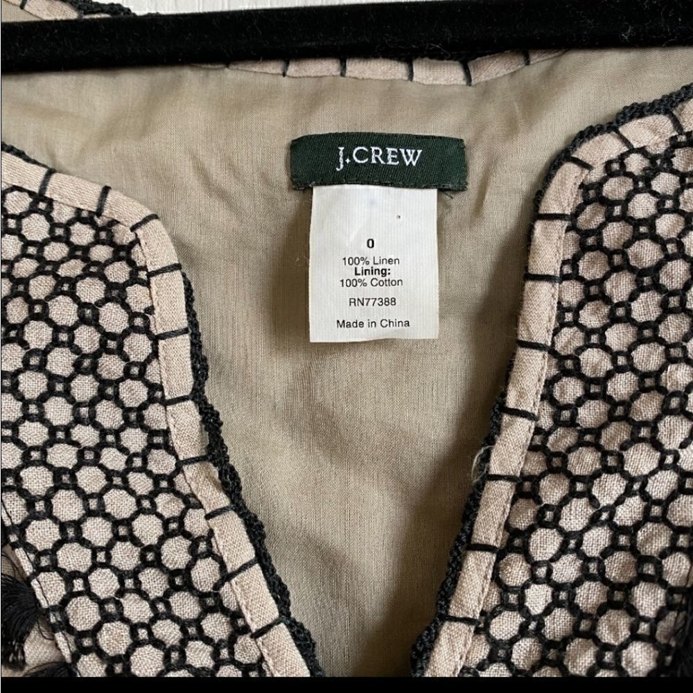 J CREW Linen Poms Dress - Picture 8 of 8